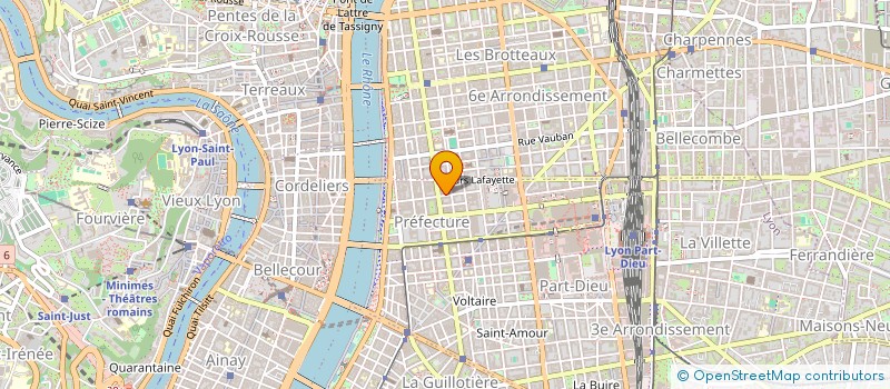 localisation de l'entreprise SCI LES FORGES  LYON