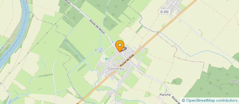localisation de l'entreprise SCI LES FORGES  DAMEREY