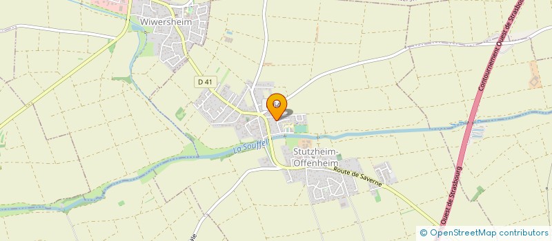 localisation de l'entreprise SCI LES FORGES  STUTZHEIM-OFFENHEIM