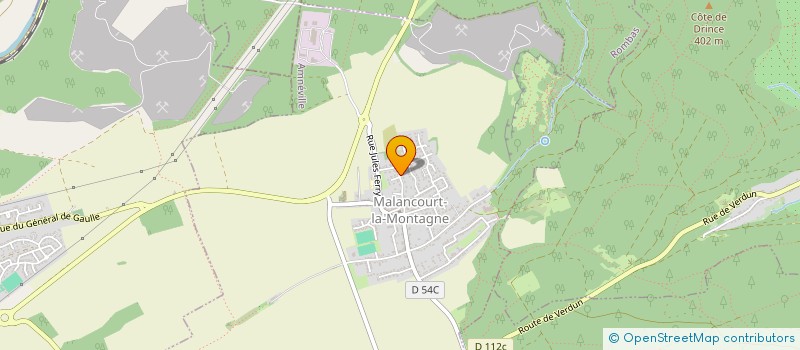 localisation de l'entreprise SCI LES FORMATEURS MOTO  AMNEVILLE