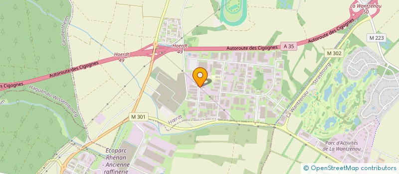 localisation de l'entreprise SCI LES FORTINS  HRDT