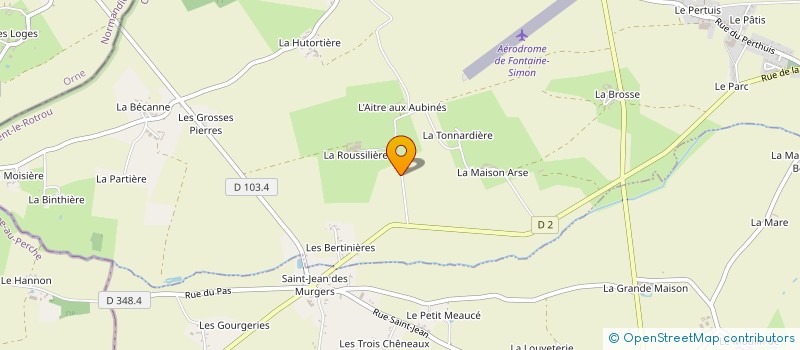 localisation de l'entreprise SCI LES FOSSES à MANOU