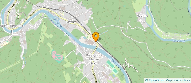 localisation de l'entreprise SCI LES FOSSES  BOGNY-SUR-MEUSE