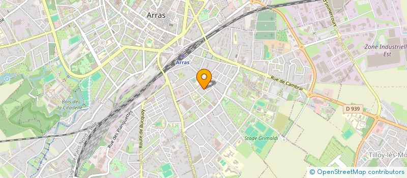 localisation de l'entreprise SCI LES FOSSES DU BELLOY à ARRAS