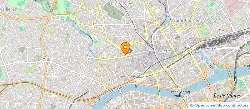localisation de l'entreprise SCI LES FOUGERES à NANTES