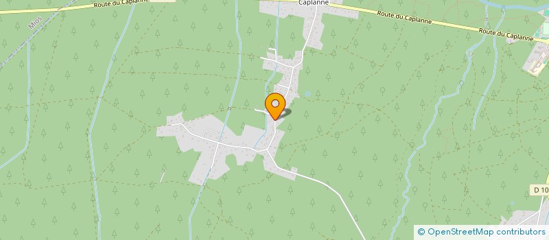 localisation de l'entreprise SCI LES FOUGERES  SALLES