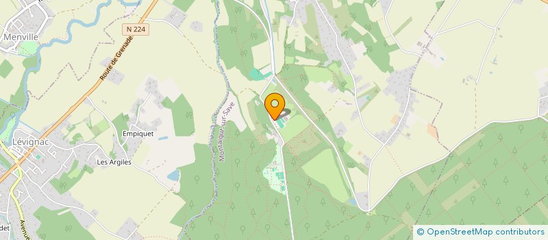 localisation de l'entreprise SCI LES FOUGERES  MONTAIGUT-SUR-SAVE