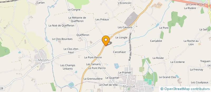 localisation de l'entreprise SCI LES FOUGERES  ANDEL