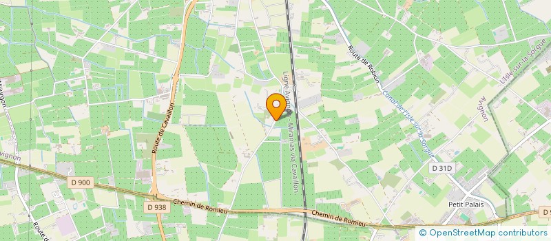 localisation de l'entreprise SCI LES FOURMIS  L'ISLE-SUR-LA-SORGUE