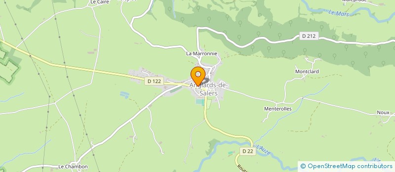 localisation de l'entreprise SCI LES FOURNATS à ANGLARDS-DE-SALERS
