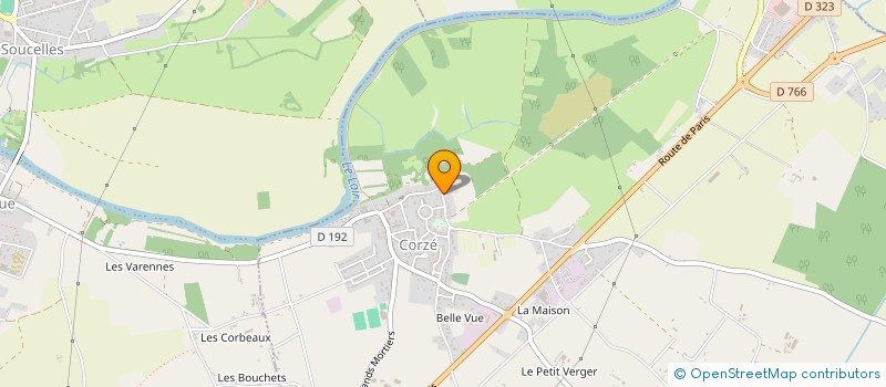 localisation de l'entreprise SCI LES FOUSSEAUX  JARZE VILLAGES