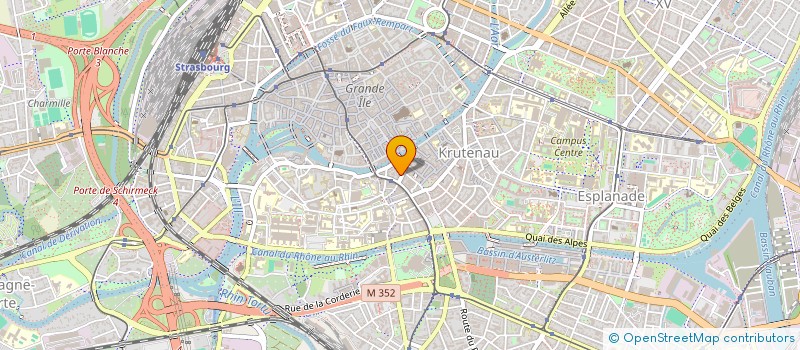 localisation de l'entreprise SCI LES FOYERS DE LA MUSAU à STRASBOURG