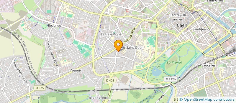 localisation de l'entreprise SCI LES FRAISIERS à CAEN