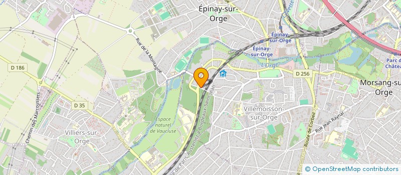 localisation de l'entreprise SCI LES FRANCHISES à VILLEMOISSON-SUR-ORGE