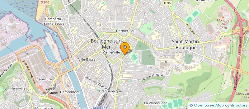 localisation de l'entreprise SCI LES FREEMOUSSES  AMBLETEUSE