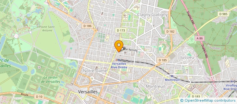 localisation de l'entreprise SCI LES FRENCHIES à VERSAILLES