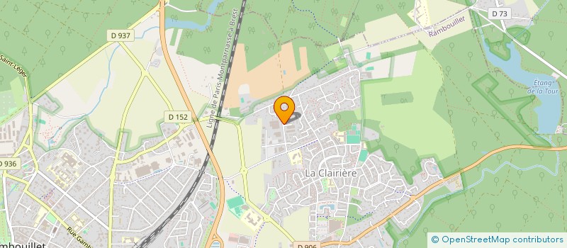 localisation de l'entreprise SCI LES FRENES  RAMBOUILLET