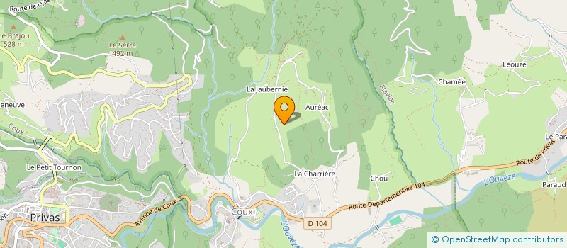 localisation de l'entreprise SCI LES FRENES DE MONTARGUES  PRIVAS