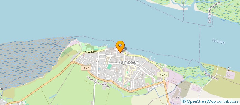 localisation de l'entreprise SCI LES FRERES DE LA COTE  PAIMBUF
