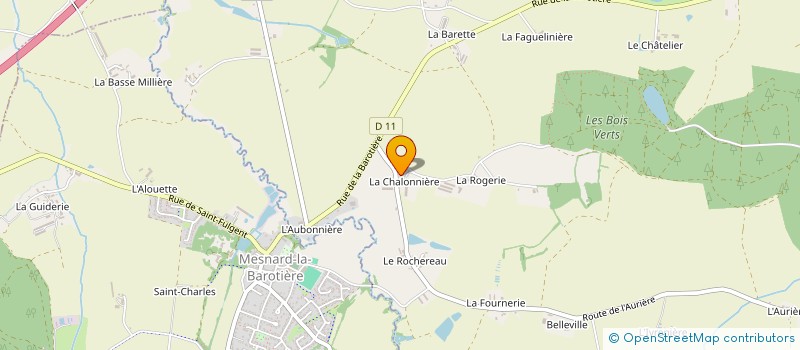 localisation de l'entreprise SCI LES FREROTS à LES HERBIERS