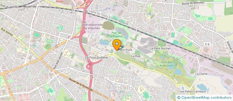 localisation de l'entreprise SCI LES FRESNAIS  TRELAZE