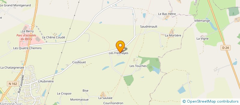 localisation de l'entreprise SCI LES FRESNAYES  MARTIGNE-SUR-MAYENNE