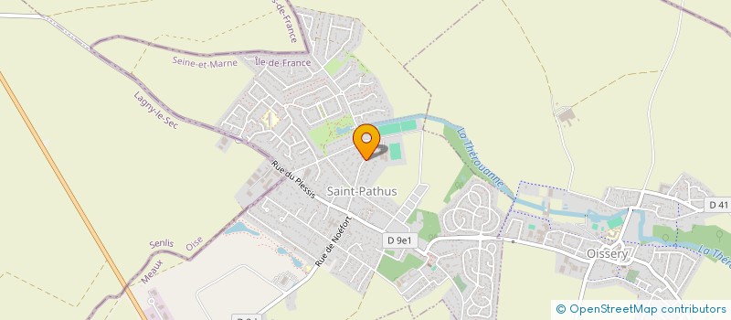 localisation de l'entreprise SCI LES FRESNES  SAINT-PATHUS