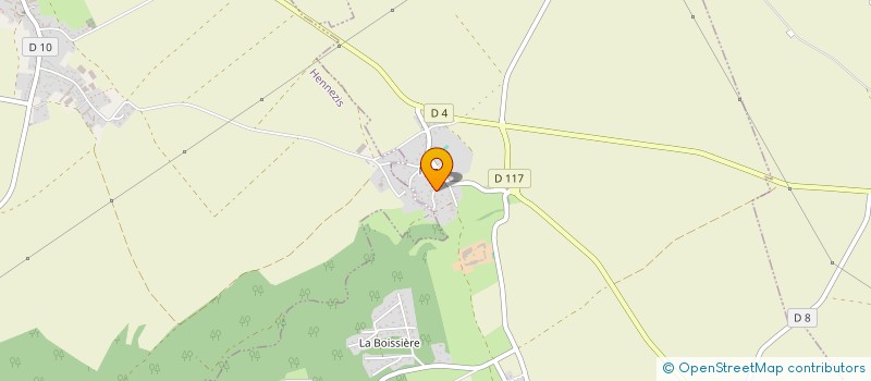 localisation de l'entreprise SCI LES FRICHES DE ST MARCEL  MEZIERES-EN-VEXIN