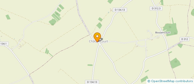 localisation de l'entreprise SCI LES FROIDS VENTS à CHATAINCOURT