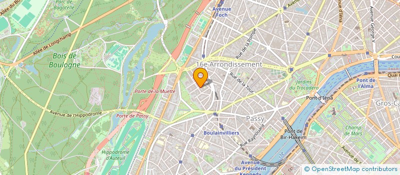 localisation de l'entreprise SCI LES FUMADES  PARIS