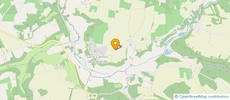 localisation de l'entreprise SCI LES GABARROUX  PLAISANCE