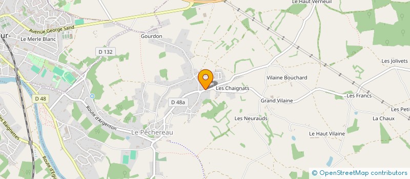 localisation de l'entreprise SCI LES GABATS à LE PECHEREAU