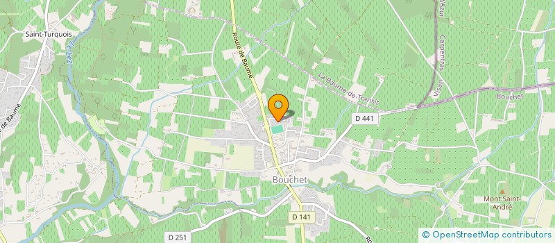 localisation de l'entreprise SCI LES GABIANS  SUZE-LA-ROUSSE