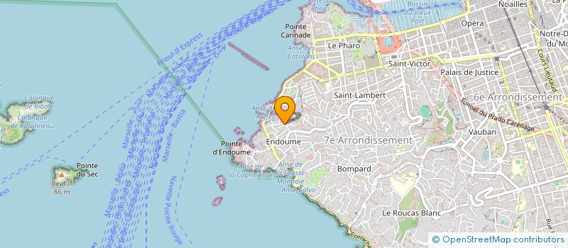localisation de l'entreprise SCI LES GABIANS à MARSEILLE