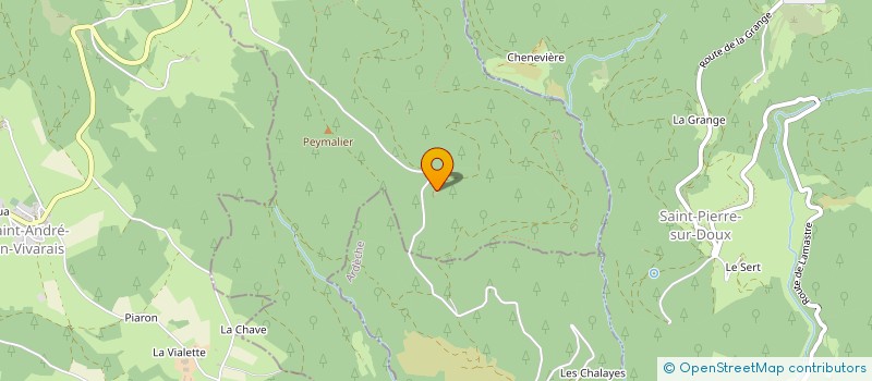 localisation de l'entreprise SCI LES GACHES à SAINT-BONNET-LE-FROID