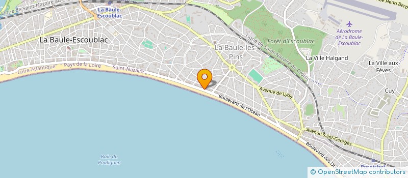 localisation de l'entreprise SCI LES GALIMENES  LA BAULE-ESCOUBLAC