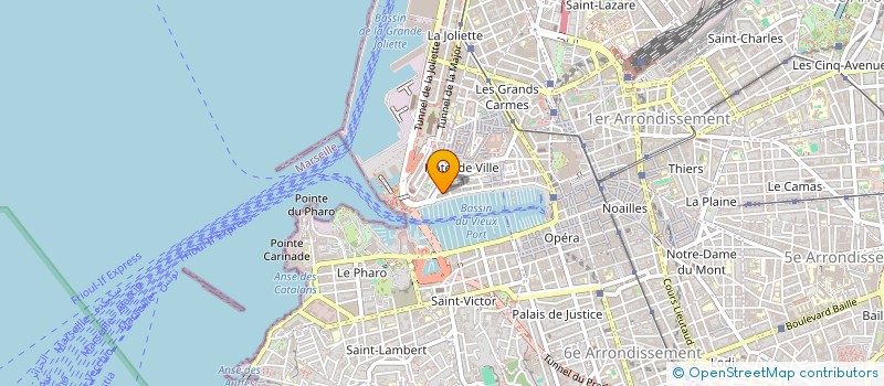 localisation de l'entreprise SCI LES GALINETTES  MARSEILLE