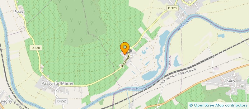 localisation de l'entreprise SCI LES GALIPES  TRELOU-SUR-MARNE