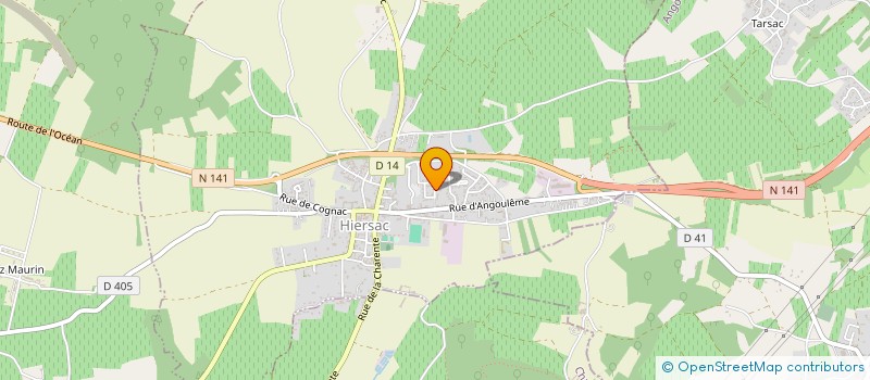 localisation de l'entreprise SCI LES GALLAIS à ASNIERES-SUR-NOUERE