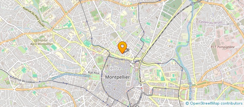 localisation de l'entreprise SCI LES GANBAS à MONTPELLIER