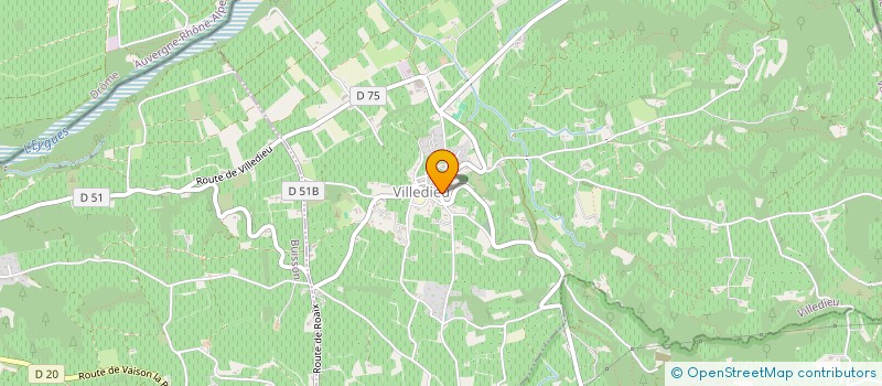 localisation de l'entreprise SCI LES GARCINS à VILLEDIEU