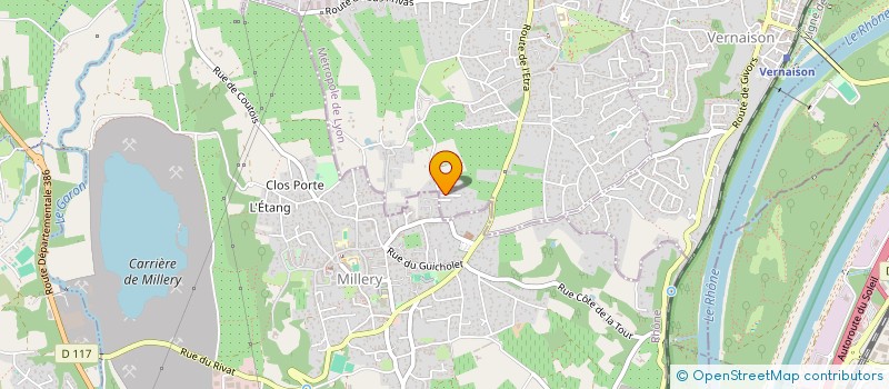 localisation de l'entreprise SCI LES GARCONS  CHARLY