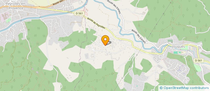 localisation de l'entreprise SCI LES GARDES  JOUQUES