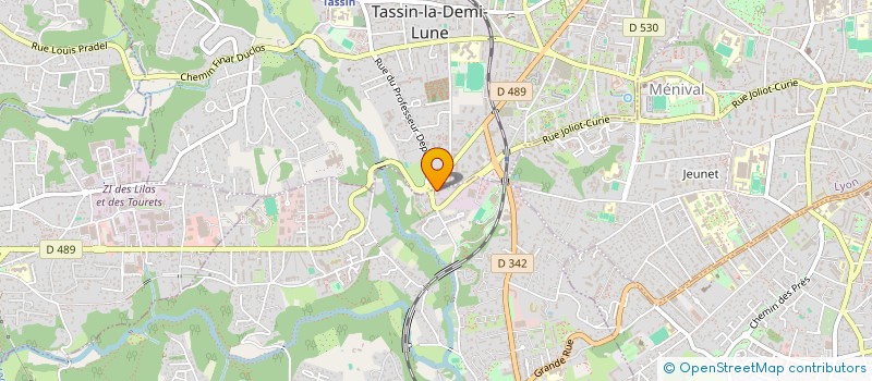 localisation de l'entreprise SCI LES GARENNES  FRANCHEVILLE