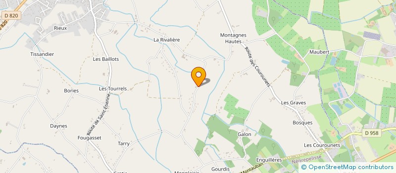 localisation de l'entreprise SCI LES GARENNES  ALBIAS