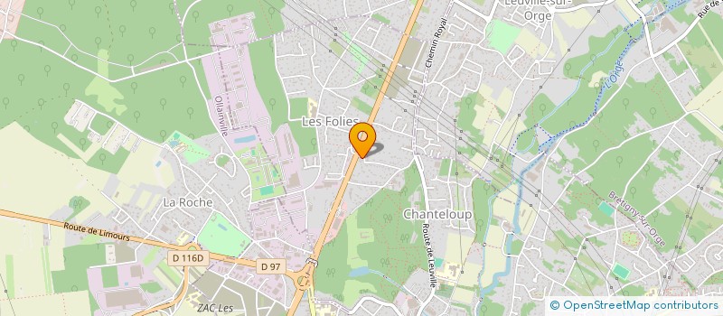 localisation de l'entreprise SCI LES GARNIERS à SAINT-GERMAIN-LES-ARPAJON