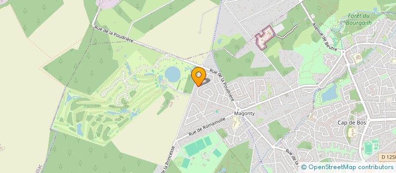 localisation de l'entreprise SCI LES GARRIGUES  PESSAC