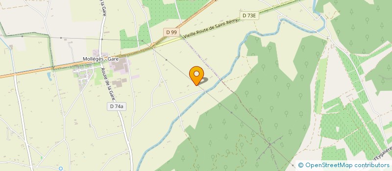 localisation de l'entreprise SCI LES GARRIGUES  EYGALIERES