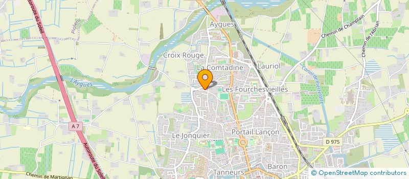 localisation de l'entreprise SCI LES GARSELLES  ORANGE