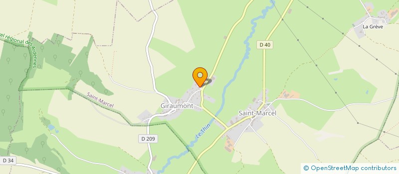 localisation de l'entreprise SCI LES GAULOIS  SAINT-MARCEL